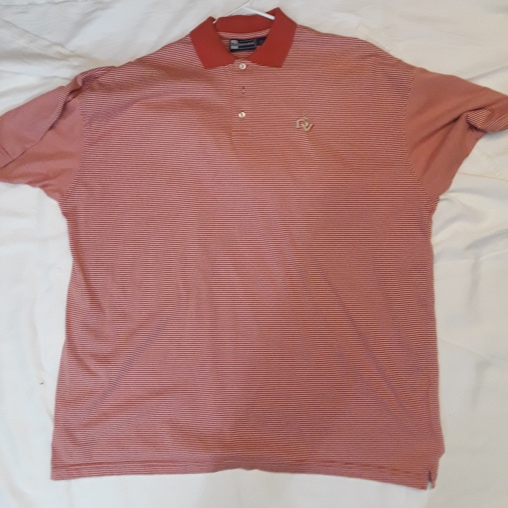 Men's Polo with course logo embroidered on chest